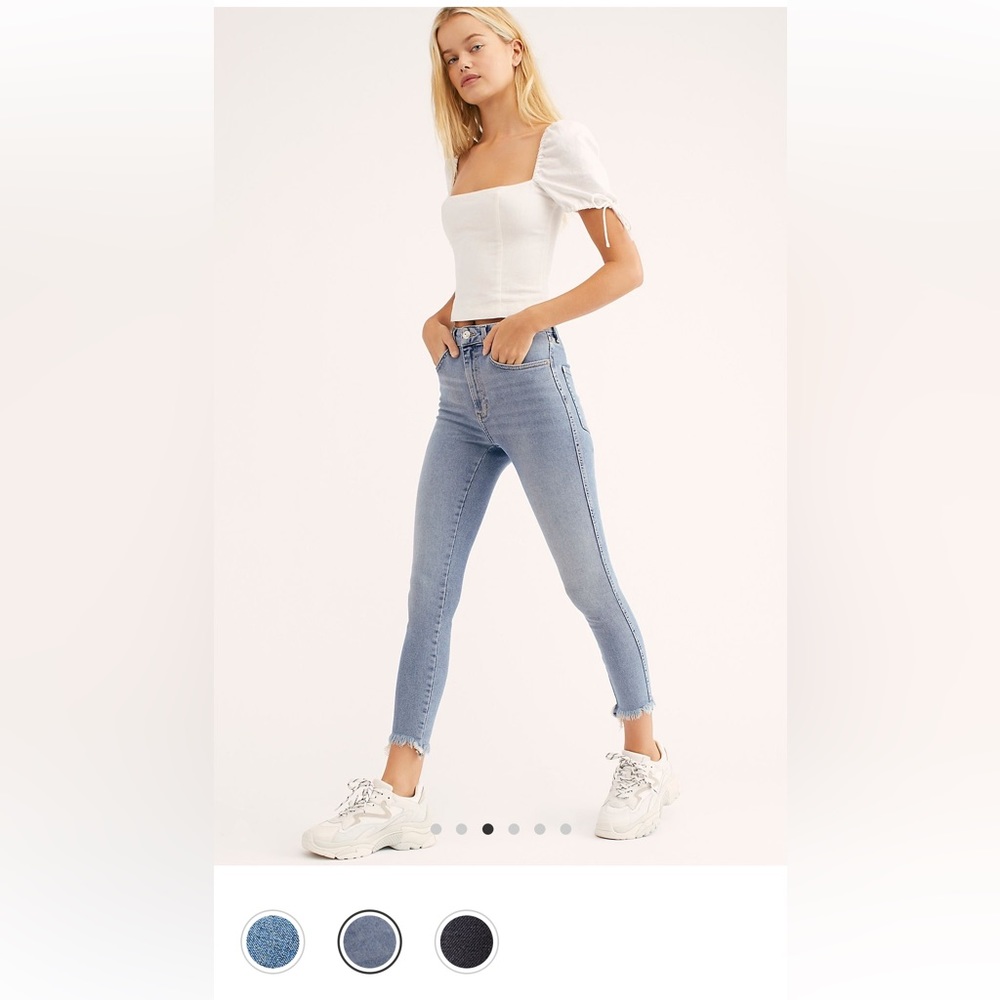 We the Free Raw High-Rise Jegging